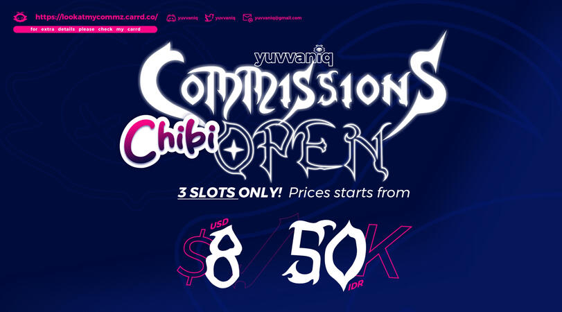 COMMISSION OPEN